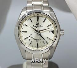 GRAND SEIKO SBGE205 Champagne Dial GMT 100% Complete with warranty