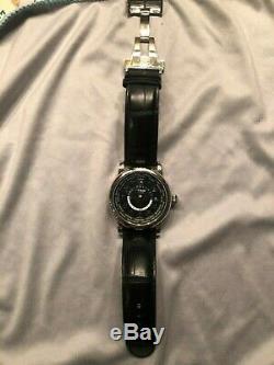 Gently Used Montblanc Star World Time Gmt 106464 In Steel