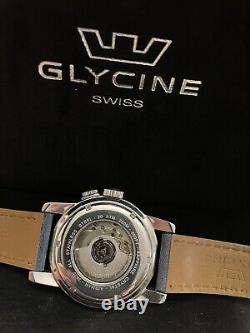 Genuine Glycine Airman World Timer GMT Swiss Automatic