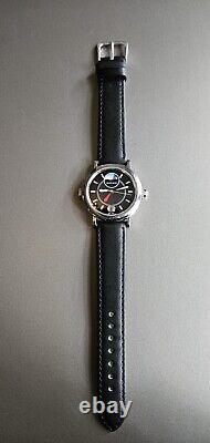 Gerald Genta Night & Day GMT Travel Timer with Patch and 5 Straps Rare + Iconic