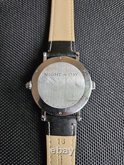 Gerald Genta Night & Day GMT Travel Timer with Patch and 5 Straps Rare + Iconic