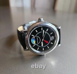 Gerald Genta Night & Day GMT Travel Timer with Patch and 5 Straps Rare + Iconic