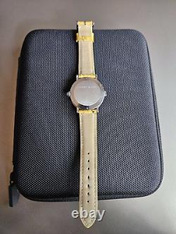 Gerald Genta Night & Day GMT Travel Timer with Patch and 5 Straps Rare + Iconic