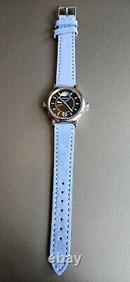 Gerald Genta Night & Day GMT Travel Timer with Patch and 5 Straps Rare + Iconic