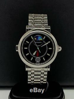 Gerald Genta Night & Day Stainless Steel 36mm Automatic Date Ref G. 3706