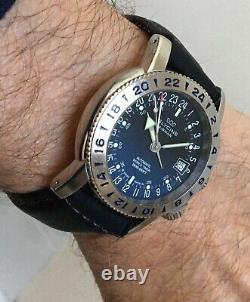 Glycine Airman 18 Royal World Timer GMT, Ref. 3866 Wristwatch