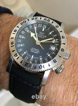 Glycine Airman 18 Royal World Timer GMT, Ref. 3866 Wristwatch