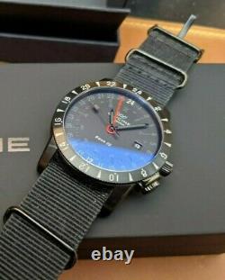 Glycine Airman Base 22 Mystery GL0215 ETA 2893-2 Sapphire automatic watch GMT