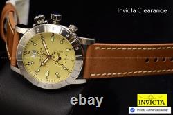Glycine Airman GMT White Dial Men's Brown Leather SWISS Watch