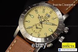 Glycine Airman GMT White Dial Men's Brown Leather SWISS Watch