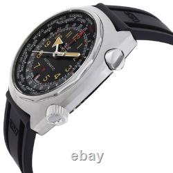 Glycine Airman SST GMT Automatic Black Dial Men's Watch GL0312