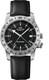 Glycine Airman Vintage GMT Quartz SWISS Black Dial Men's Black Leather Watch