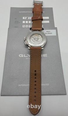 Glycine GMT World Timer Airman Automatic Swiss Men's Watch