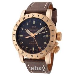 Glycine Men's Airman Contemporary Bronze GMT 44mm Automatic Watch GL0166