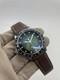 Graham Fortress GMT Automatic Green Dial Leather 44mm Steel Watch 2FOBC. G02A B+P