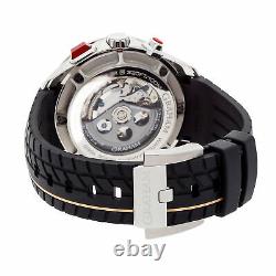 Graham Silverstone RS GMT Steel Auto 46mm Strap Tang Mens Watch 2STDC. B08B. K105S