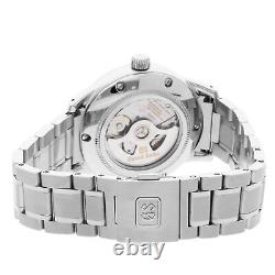 Grand Seiko Elegance Collection GMT Auto Steel Mens Bracelet Watch Date SBGJ249
