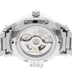 Grand Seiko Elegance Collection GMT Auto Steel Mens Bracelet Watch Date SBGJ249