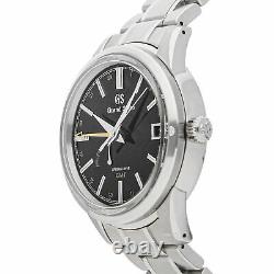Grand Seiko Elegance Collection Spring Drive GMT Kanro Steel Mens Watch SBGE271