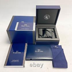 Grand Seiko Elegance Toge Edition Auto Steel Mens Strap Watch Date GMT SBGM241