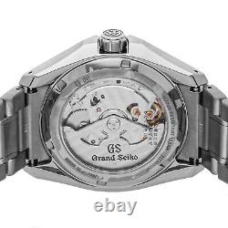 Grand Seiko Evolution 9 GMT Auto 41mm Titanium Mens Bracelet Watch Date SBGE283