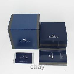 Grand Seiko GMT Steel Auto 39.5mm Strap Deployant Mens Watch SBGM221