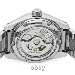 Grand Seiko Hi-Beat 36000 GMT LE Auto 40mm Steel Mens Bracelet Watch SBGJ227