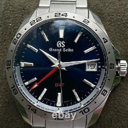 Grand Seiko Quartz SBGN005 Blue Dial Mint 39mm Full Set