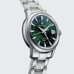 Grand Seiko Shunbun Elegance Gmt Four Seasons 39. Watch 5mm Ref#SBGJ251