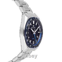 Grand Seiko Sport Collection GMT Quartz 40mm Steel Mens Bracelet Watch SBGN021