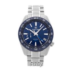 Grand Seiko Sport Collection Spring Drive GMT Auto Steel Mens Watch Date SBGE255