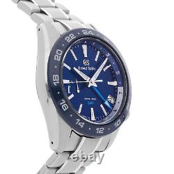 Grand Seiko Sport Collection Spring Drive GMT Auto Steel Mens Watch Date SBGE255