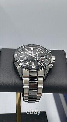 Grand Seiko Sport Spring Drive GMT Chronograph SBGC223 Titanium Zirconia Ceramic