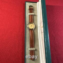Gucci Mondiale GMT 8200M Two Tone Swiss Made Quartz Watch SEE NOTES