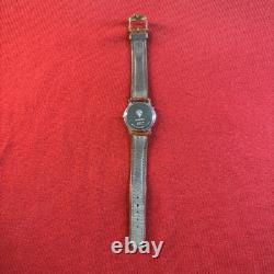 Gucci Mondiale GMT 8200M Two Tone Swiss Made Quartz Watch SEE NOTES