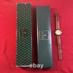 Gucci Mondiale GMT 8200M Two Tone Swiss Made Quartz Watch SEE NOTES