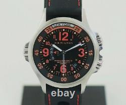 HAMILTON Khaki Air Race GMT automatic, H776650 Stainless steel men's watch 42mm