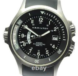 HAMILTON khaki H776151 GMT black Dial Quartz Men's Watch 569190
