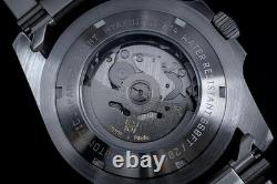 HYAKUICHI 101 No. 14 Mechanical GMT Japanese Movement World Time Aqua x Black