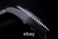 HYAKUICHI Model 14 GMT Automatic Watch Aqua Black Dial World Time 200M Japan New