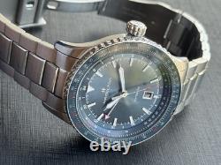 Hamilton Khaki Aviation Watch Converter GMT H767150 Blue Dial Mens 45mm Swiss