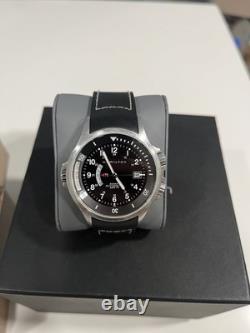 Hamilton Khaki Navy GMT Auto Men's Black Watch H77615333