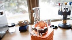 Hand Built Bumble B-1 Sieko-Mod GMT by Paulie James with Bright Yellow Stinger