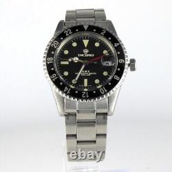 Incipio 5 ETA 2893-2 vintage GMT master model(No. 6334)