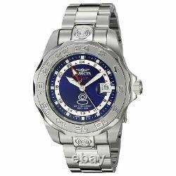 Invicta 5124 Gent's Blue Dial Steel Bracelet GMT Dive Watch