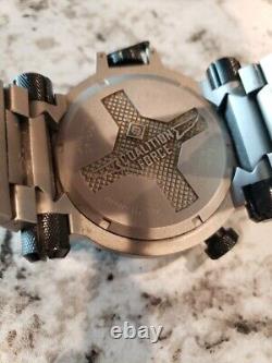 Invicta 6494 Coalition Forces GMT Titanium Watch RARE