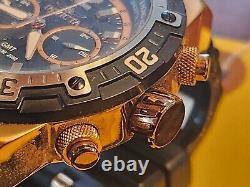 Invicta Aviator GMT World Time 29919 Men's 50.5mm Gold-Tone Dual Time Watch