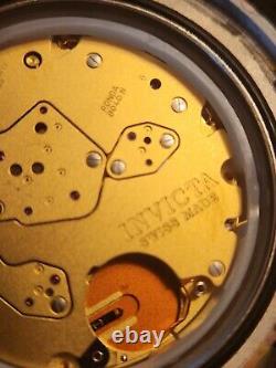 Invicta Aviator GMT World Time 29919 Men's 50.5mm Gold-Tone Dual Time Watch