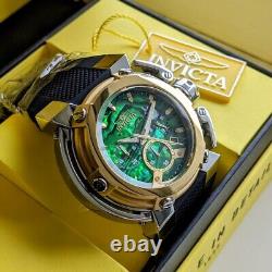 Invicta Coalition Forces X-Wing Chronograph GMT Quartz Green Dial Men's Watch