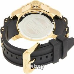 Invicta Men's Pro Diver Scuba GMT 48mm Gold Tone Stainless Steel Quartz